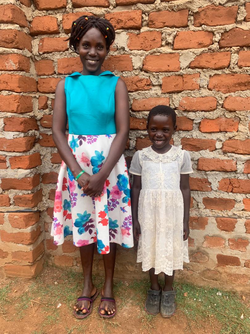 Mother and young daughter